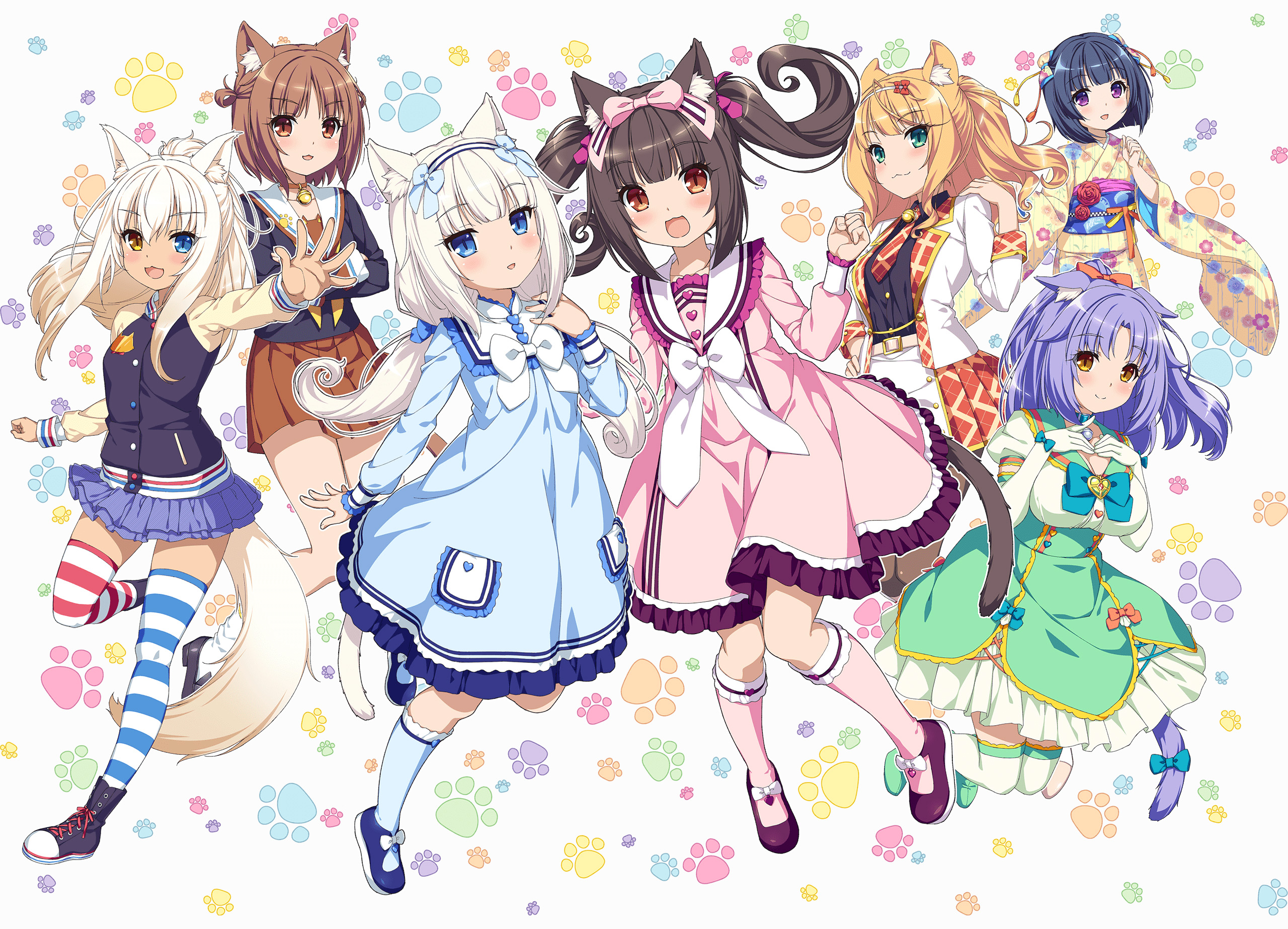 Nekopara Sekai Connect Vanilla: Nekopara Sekai Connect Ver. Nendoroid No.3037<br>[Pre-Order 17/05/26] main image 1